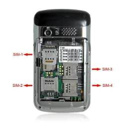 aCelular 4 Chips Mp30 Mp244c Smartphone Java Touch Tv Msn